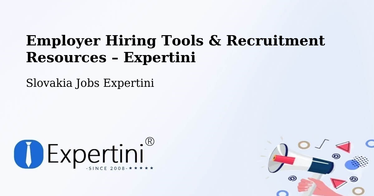 Employer Hiring Tools & Recruitment Resources – Trstená - Trstená, Slovakia Jobs Expertini