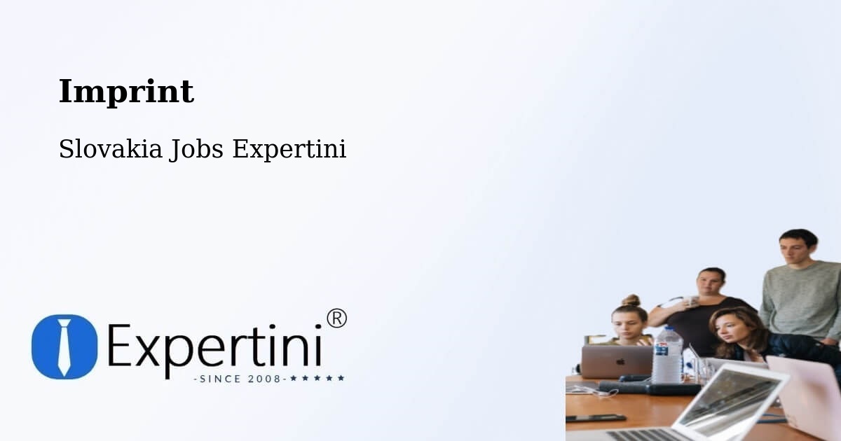 Imprint – Trstená - Slovakia Jobs Expertini
