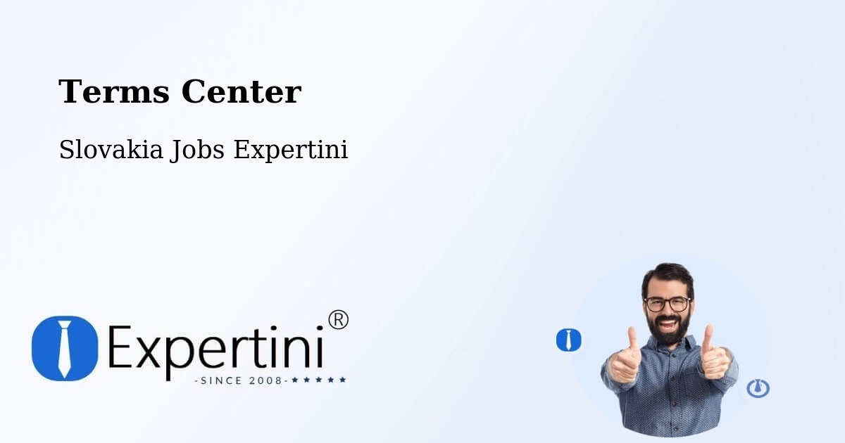 Terms of Service – Trstená - Slovakia Jobs Expertini